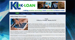 Desktop Screenshot of k-loan.net